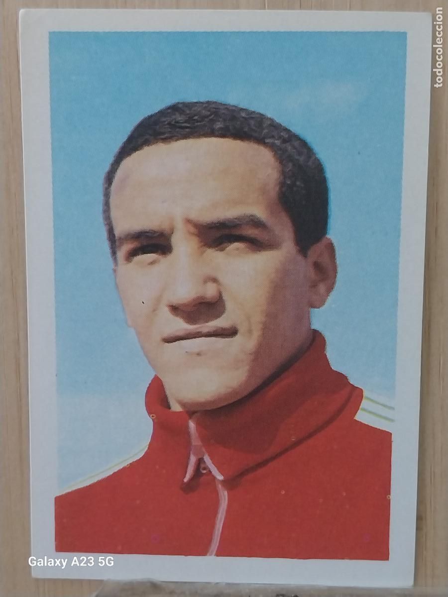 Cromos de f&uacute;tbol: SLIMANI MARRUECOS A&Ntilde;O 1970 ASES IX MUNDIAL MEXICO ED FHER CROMO SIN PEGAR NUNCA ORIGINAL