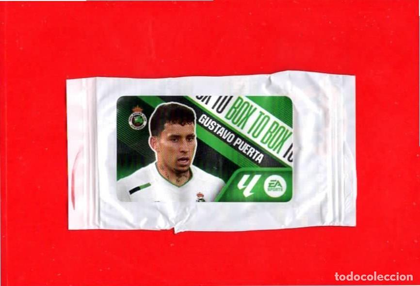 Cromos de f&uacute;tbol: Gustavo Puerta REAL RACING CLUB Box to Box - CROMO CHICLE LIGA ESTE 2026-2027 26 27