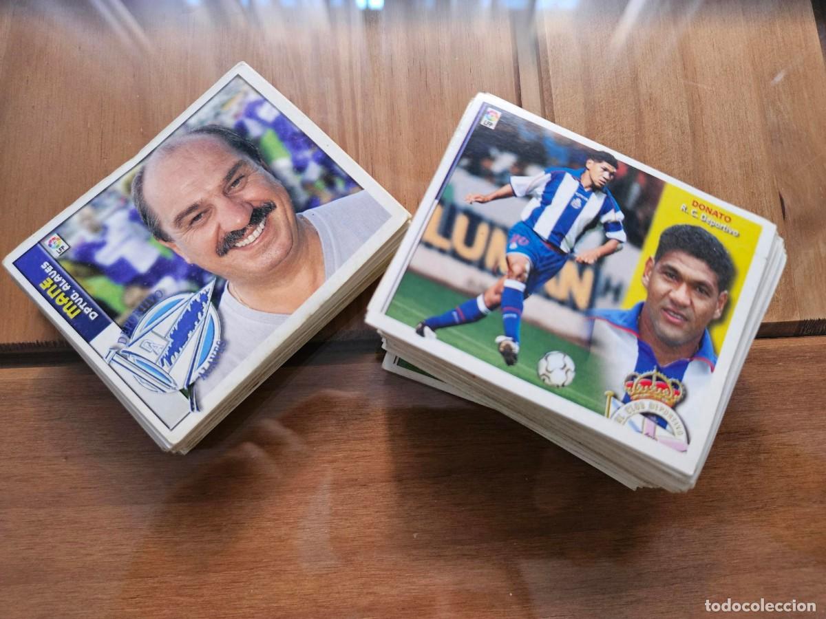 Cromos de f&uacute;tbol: LOTE 197 CROMOS LIGA ESTE 02 03 2002 2003 TODOS DISTINTOS BUEN ESTADO GENERAL SIN PEGAR NUNCA PEGADO