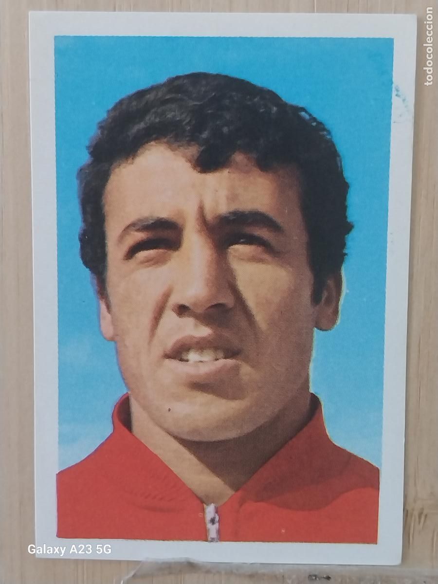 Cromos de f&uacute;tbol: GHAZO&Uacute;ANI MARRUECOS A&Ntilde;O 1970 ASES IX MUNDIAL MEXICO ED FHER CROMO SIN PEGAR NUNCA ORIGINAL