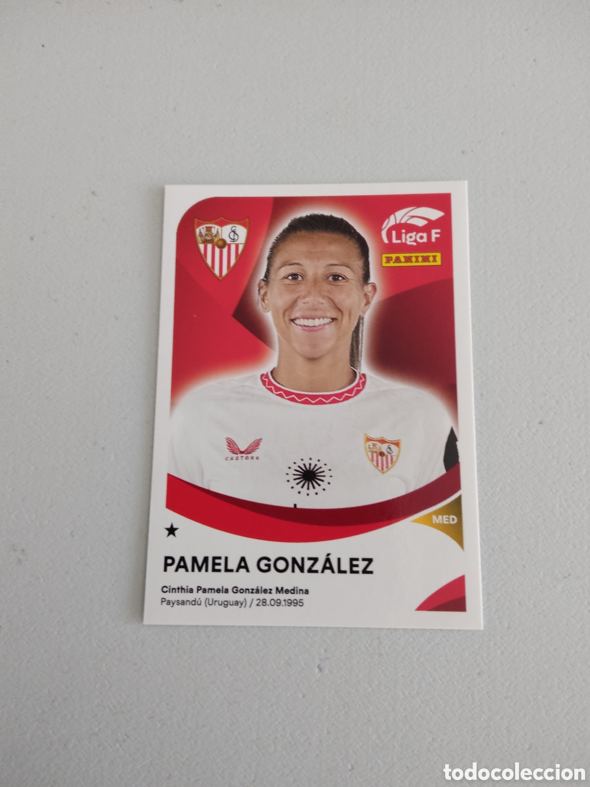 Cromos de f&uacute;tbol: 292 PAMELA GONZALEZ SEVILLA LIGA F 2024 2025