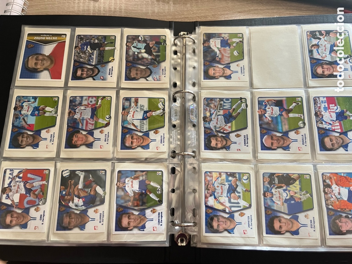 Cromos de f&uacute;tbol: REAL ZARAGOZA LOTE LIGA ESTE EDICIONES ESTE 2005 2006 05 06 EN PERFECTO ESTADO