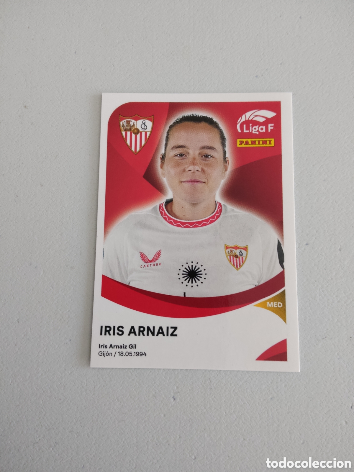 Cromos de f&uacute;tbol: 295 IRIS ARNAIZ SEVILLA LIGA F 2024 2025