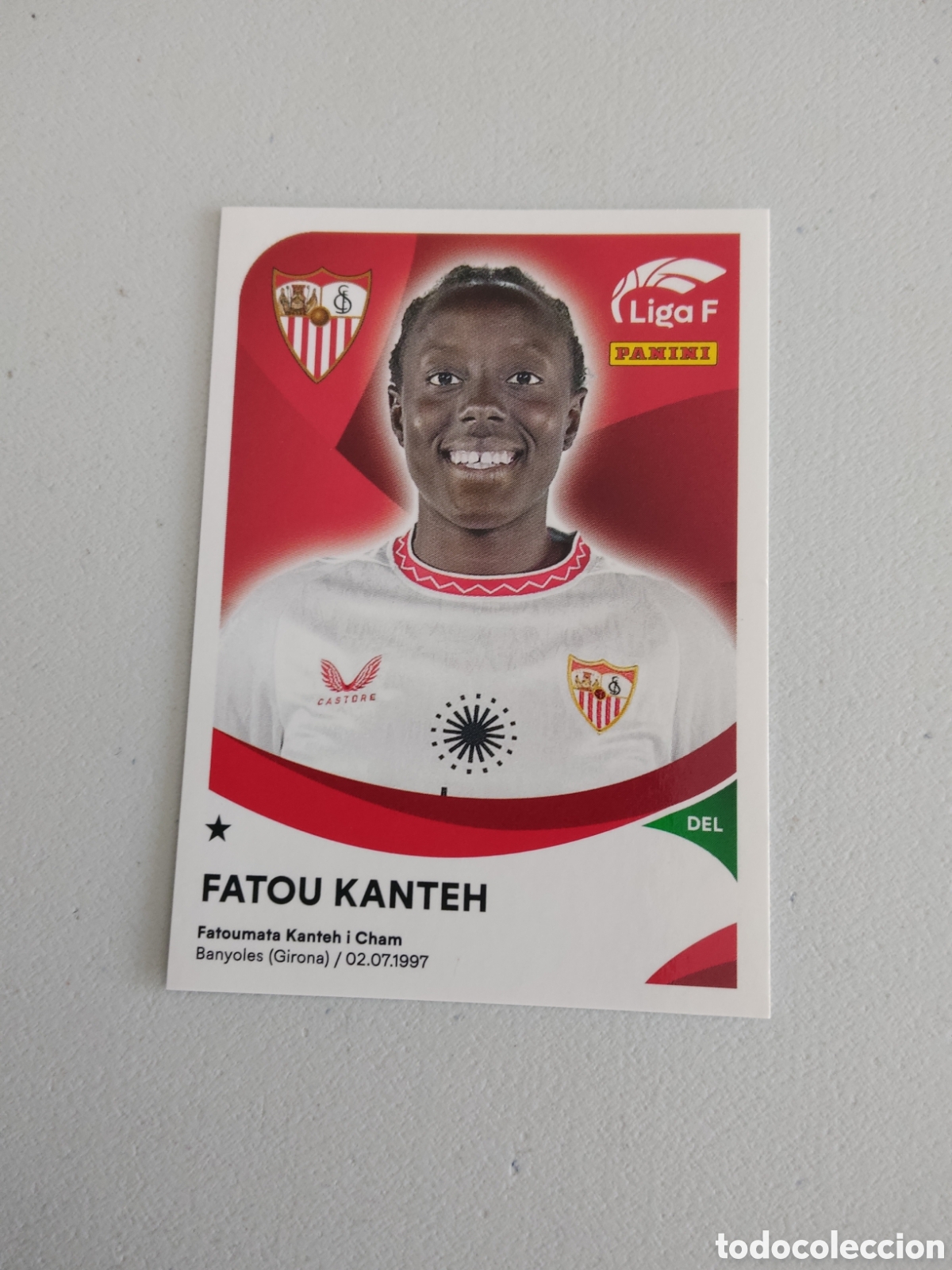 Cromos de f&uacute;tbol: 299 FATOU KANTEH SEVILLA LIGA F 2024 2025