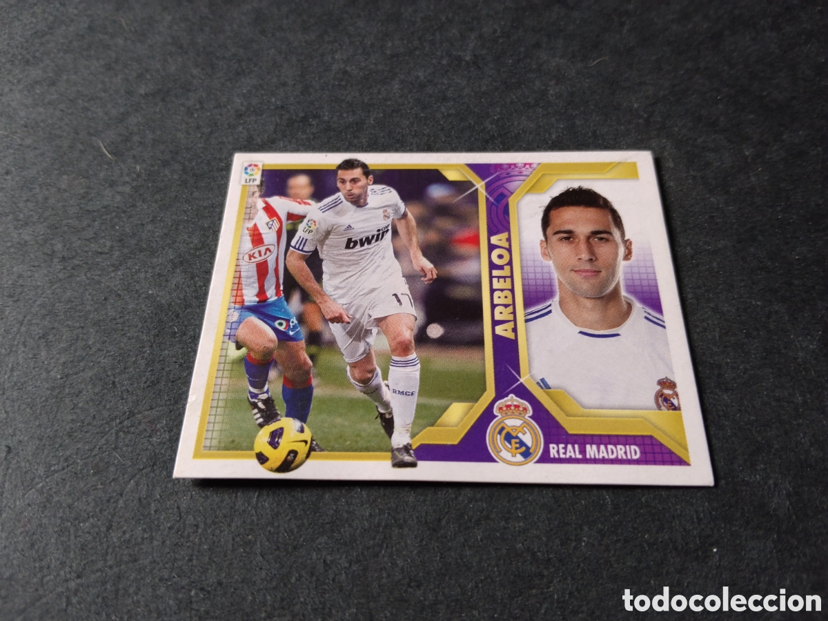 Cromos de f&uacute;tbol: Cromo futbol 2011-12 arbeloa, Real Madrid