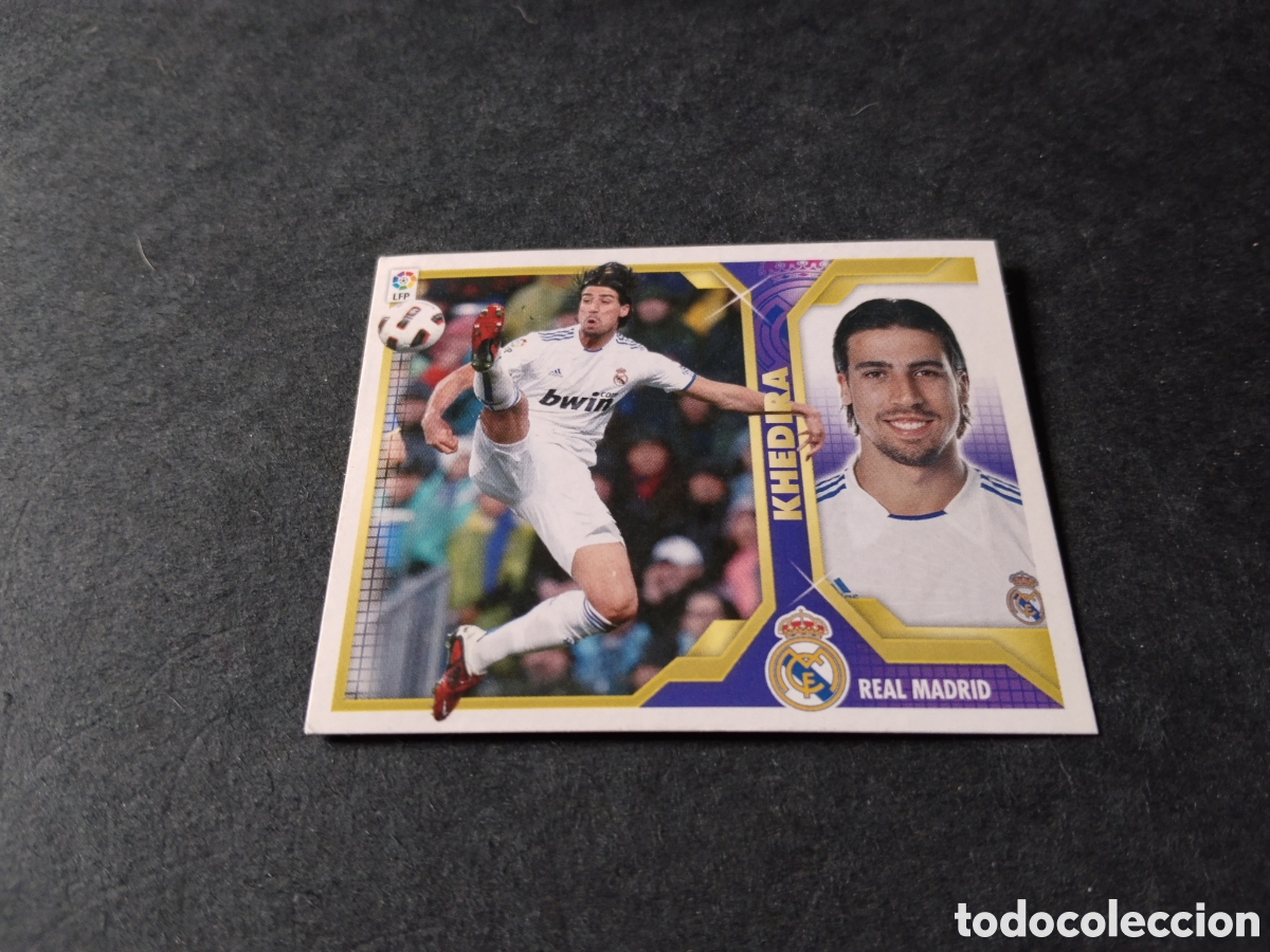 Cromos de f&uacute;tbol: Cromo futbol 2011-12 Khedira, Real Madrid