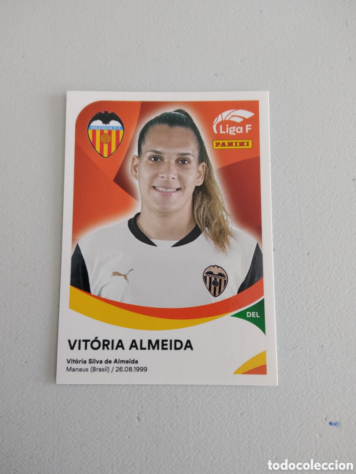 Cromos de f&uacute;tbol: 320 VITORIA ALMEIDA VALENCIA LIGA F 2024 2025