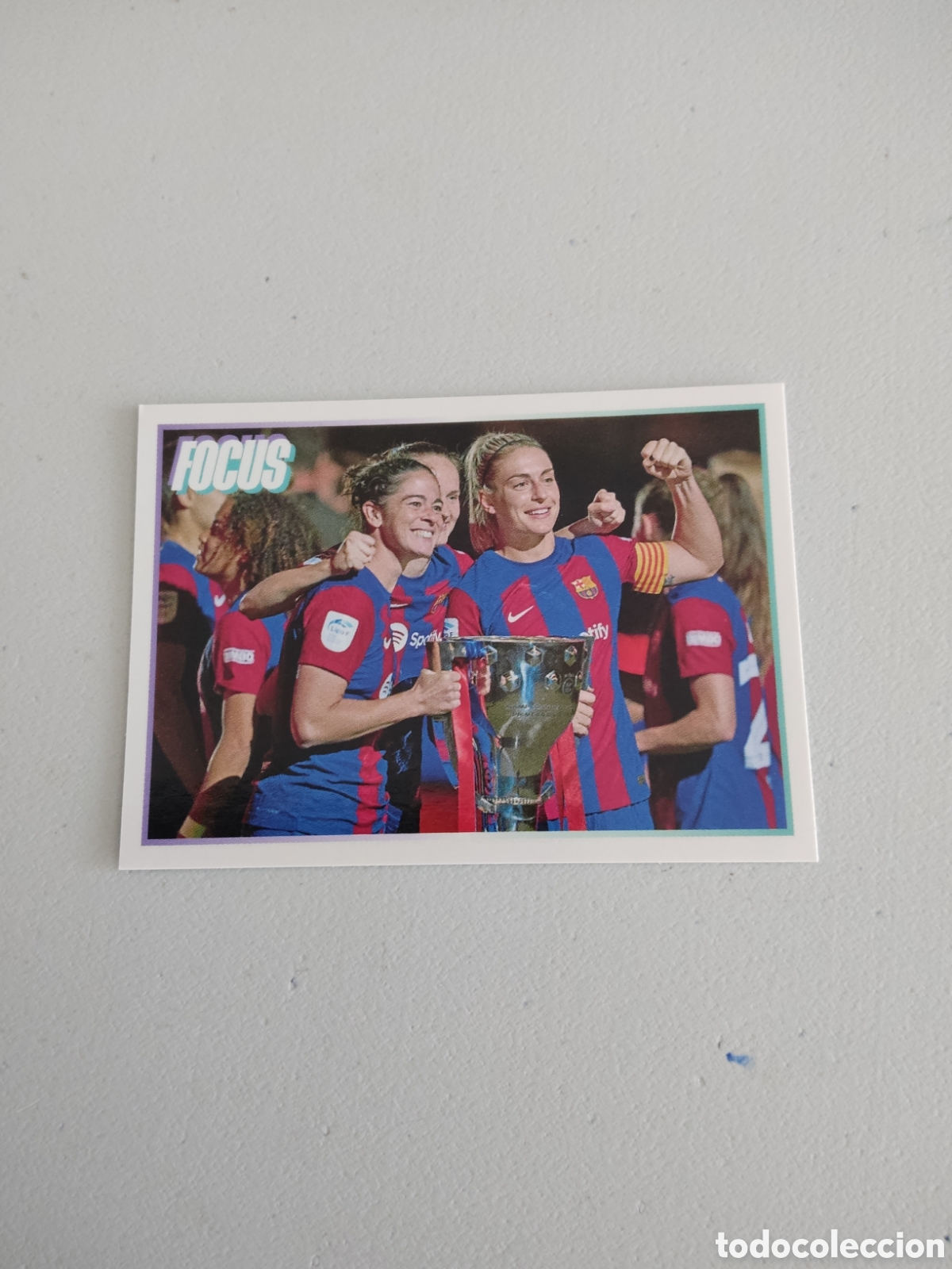 Cromos de f&uacute;tbol: 324 CAMPEONES BARCELONA FOCUS LIGA F 2024 2025