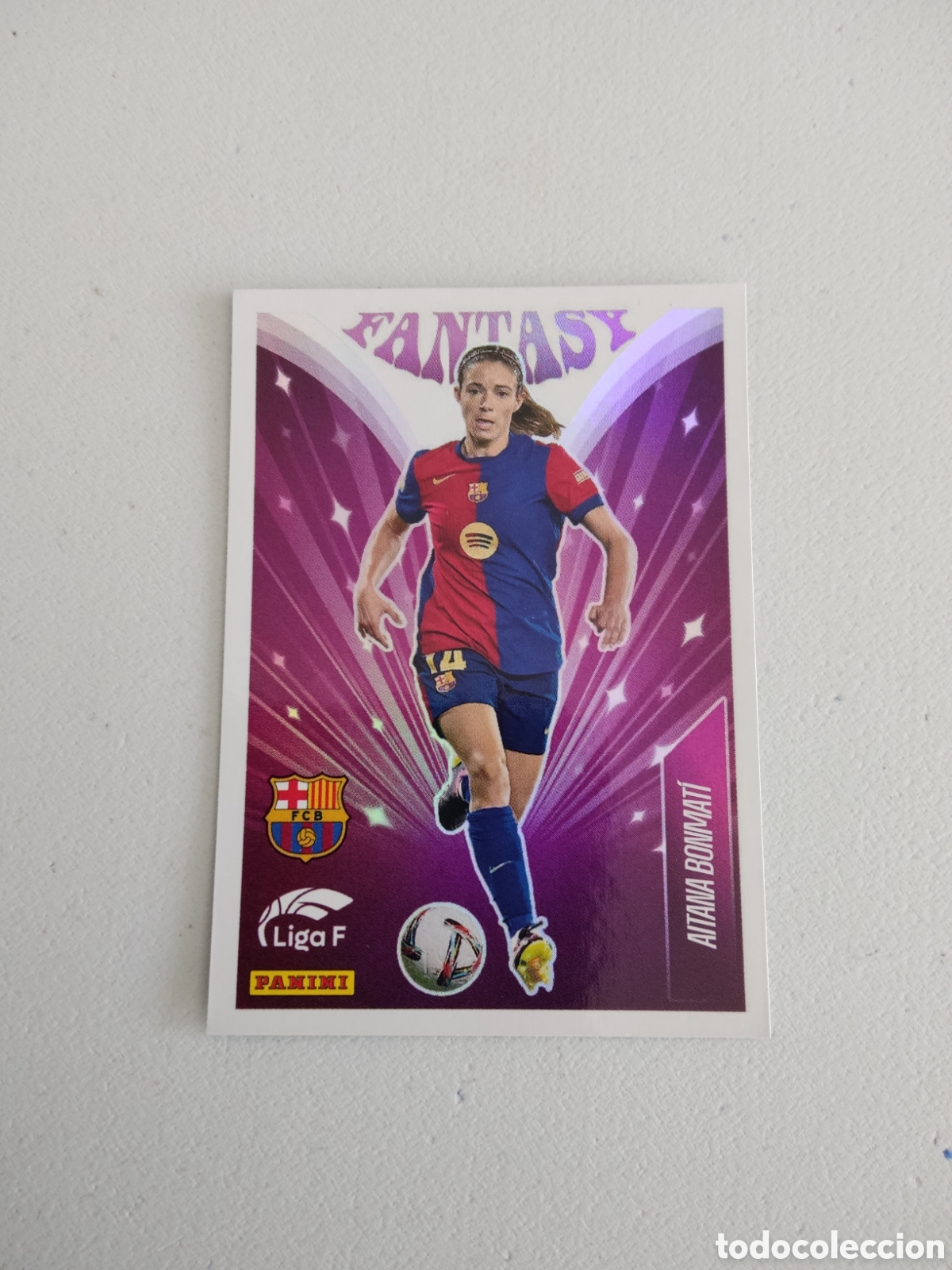 Cromos de f&uacute;tbol: 327 AITANA BONMATI FANTASY BARCELONA LIGA F 2024 2025