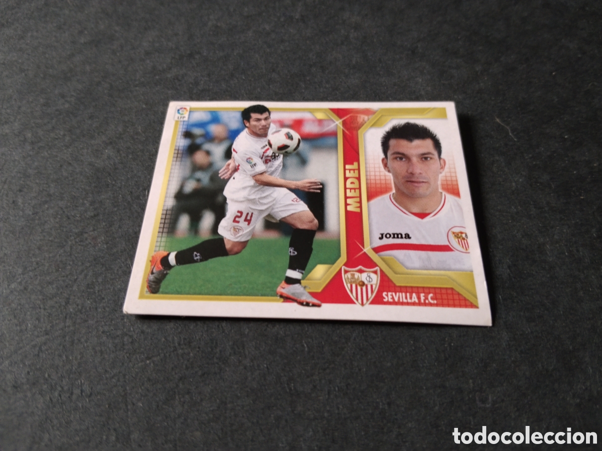 Cromos de f&uacute;tbol: Cromo futbol 2011-12 Medel, Sevilla