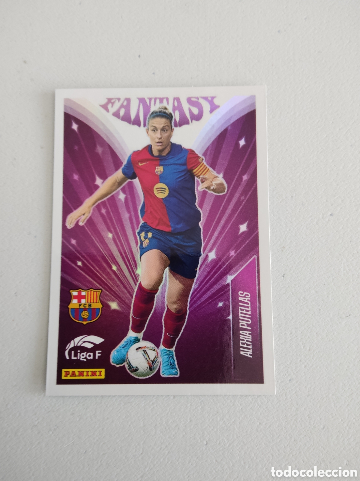 Cromos de f&uacute;tbol: 328 ALEXIA PUTELLAS FANTASY BARCELONA LIGA F 2024 2025