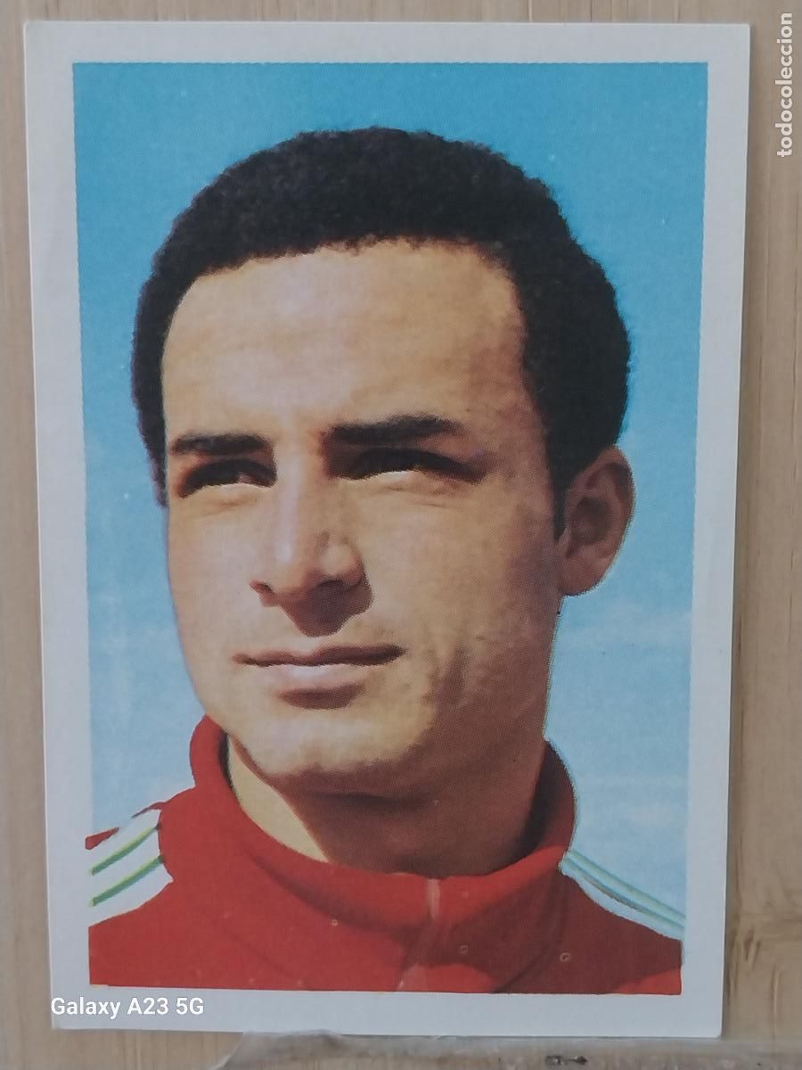 Cromos de f&uacute;tbol: HAZZAZ MARRUECOS A&Ntilde;O 1970 ASES IX MUNDIAL MEXICO ED FHER CROMO SIN PEGAR NUNCA ORIGINAL