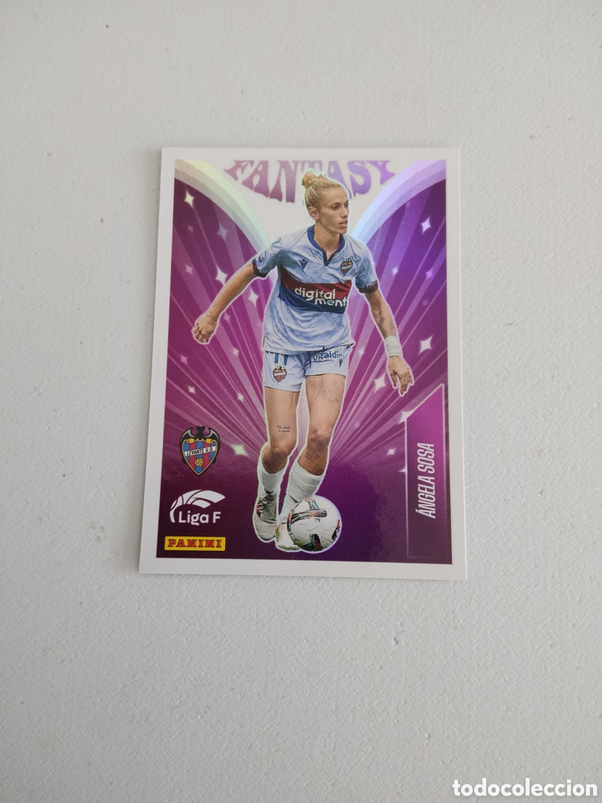 Cromos de f&uacute;tbol: 329 ANGELA SOSA FANTASY LEVANTE LIGA F 2024 2025