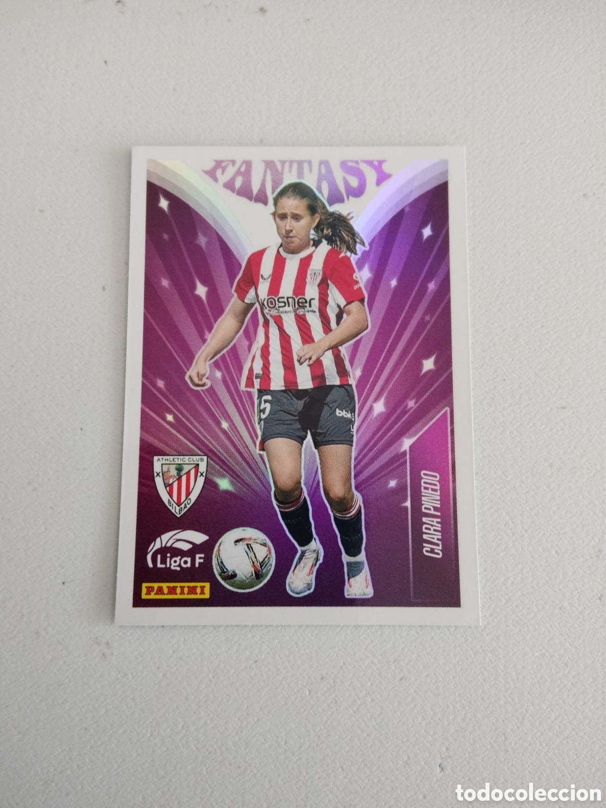 Cromos de f&uacute;tbol: 331 CLARA PINEDO ATHLETIC CLUB FANTASY LIGA F 2024 2025