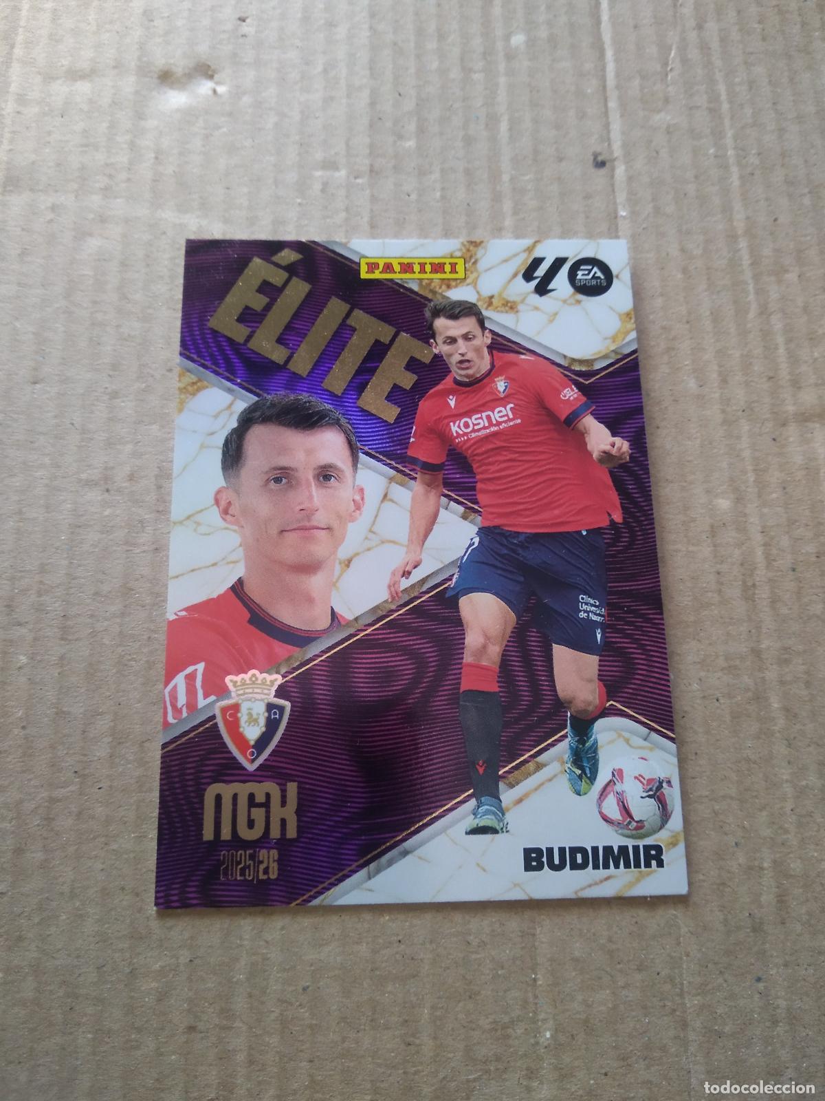 Cromos de f&uacute;tbol: 2 ANTE BUDIMIR OSASUNA CROMO FUTBOL PANINI LIGA MGKS 25-26 MEGACRACKS 2025-2026