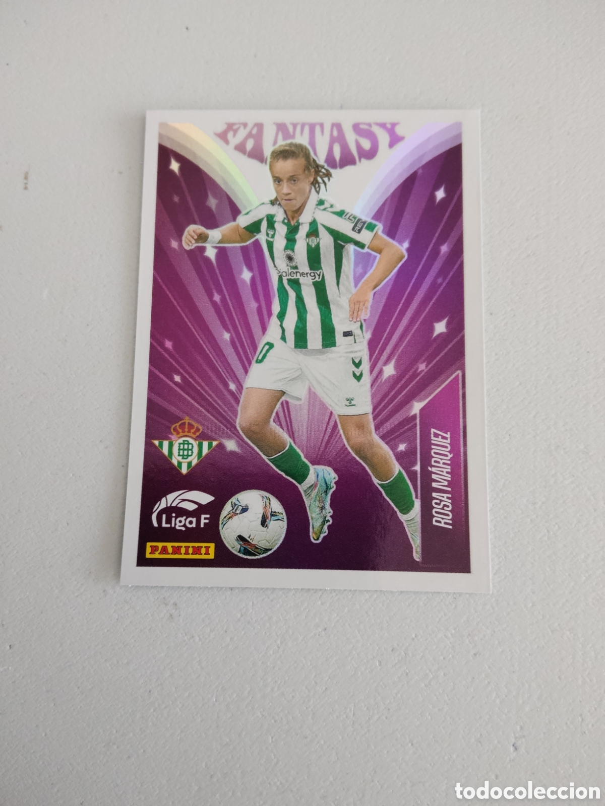 Cromos de f&uacute;tbol: 342 ROSA MARQUEZ REAL BETIS FANTASY LIGA F 2024 2025