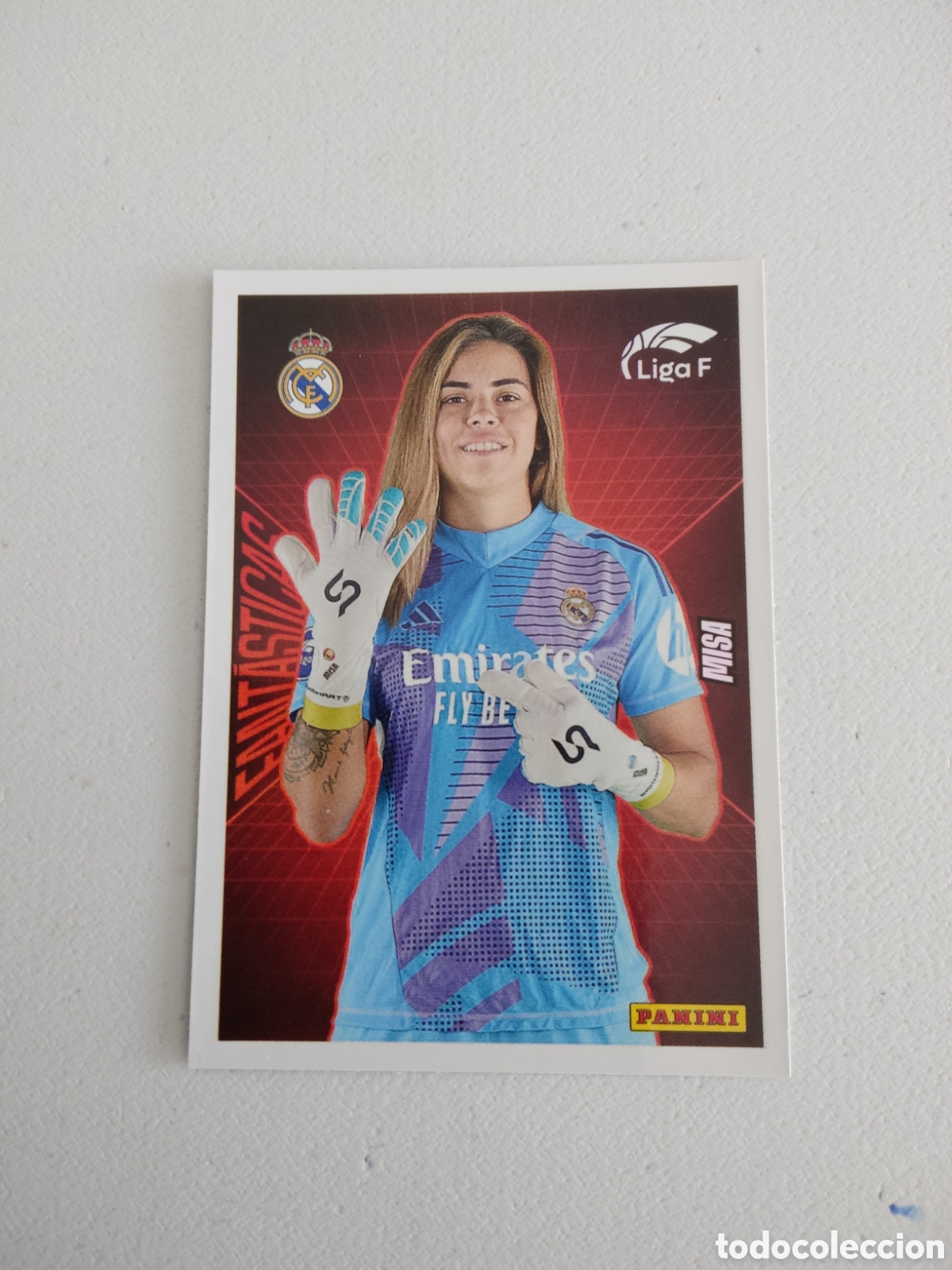 Cromos de f&uacute;tbol: 352 MISA REAL MADRID FANTASTICAS LIGA F 2024 2025