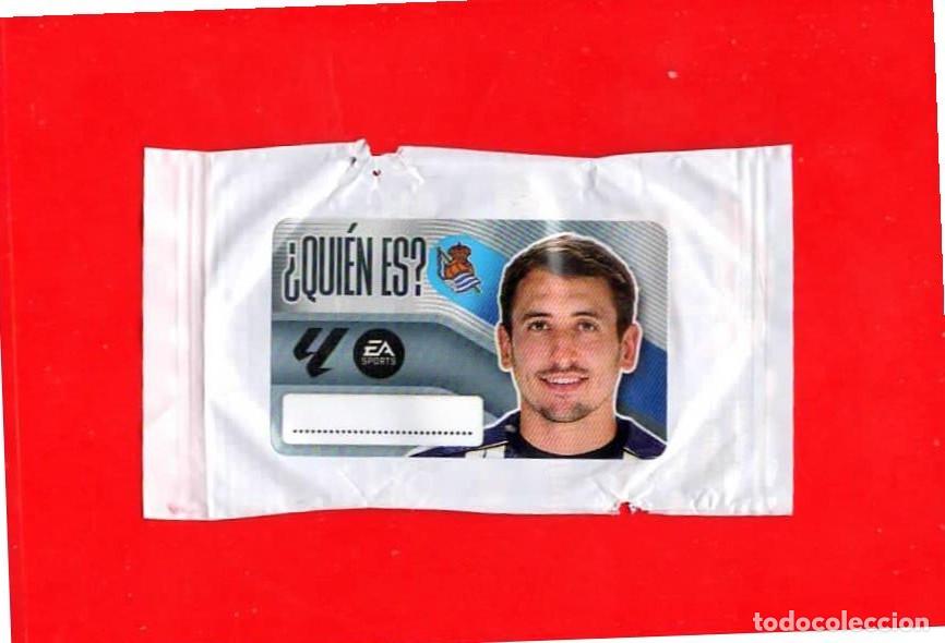 Cromos de f&uacute;tbol: Oyarzabal REAL SOCIEDAD &iquest;QUI&Eacute;N ES? - CROMO CHICLE LIGA ESTE 2026-2027 26 27