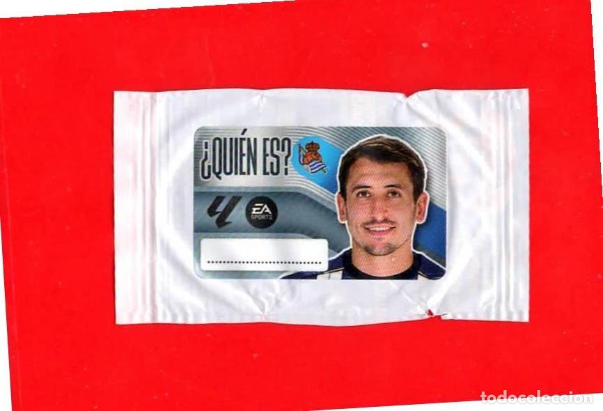 Cromos de f&uacute;tbol: Oyarzabal REAL SOCIEDAD &iquest;QUI&Eacute;N ES? - CROMO CHICLE LIGA ESTE 2026-2027 26 27