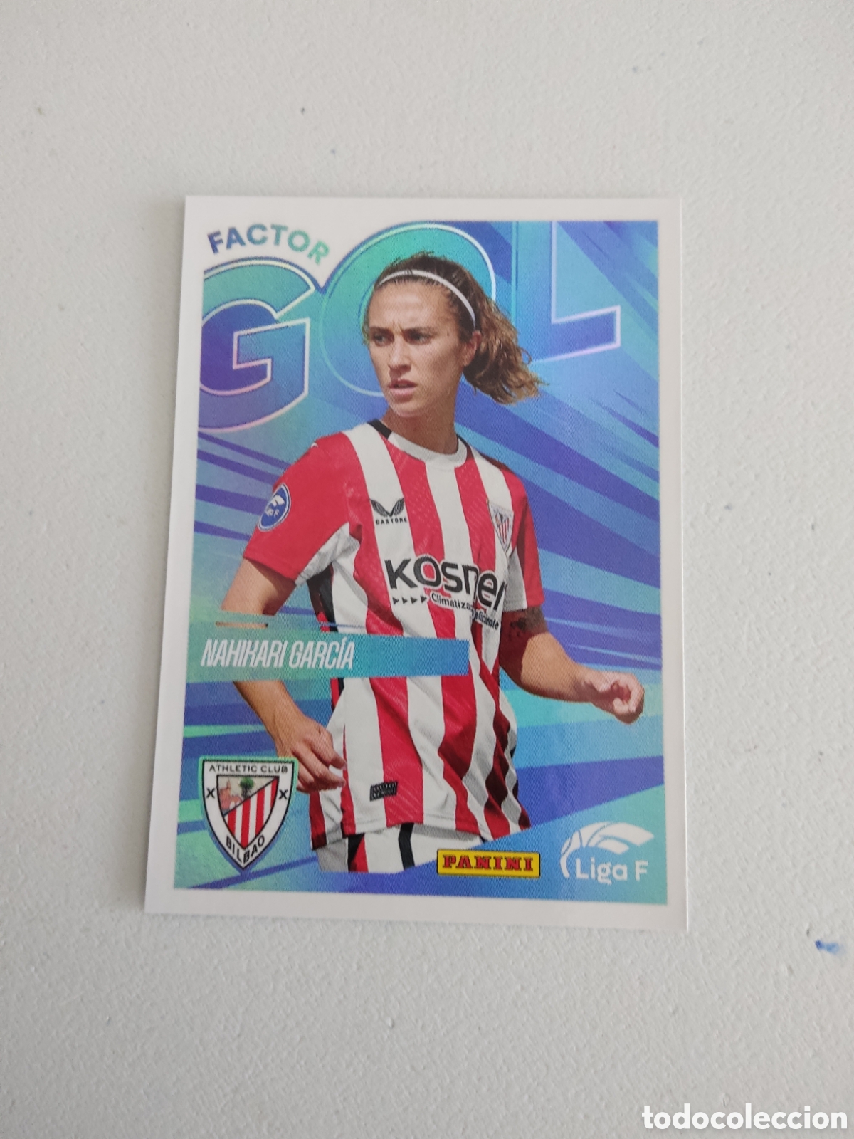 Cromos de f&uacute;tbol: 367 NAHIKARI GARCIA ATHLETIC CLUB LIGA F 2024 2025