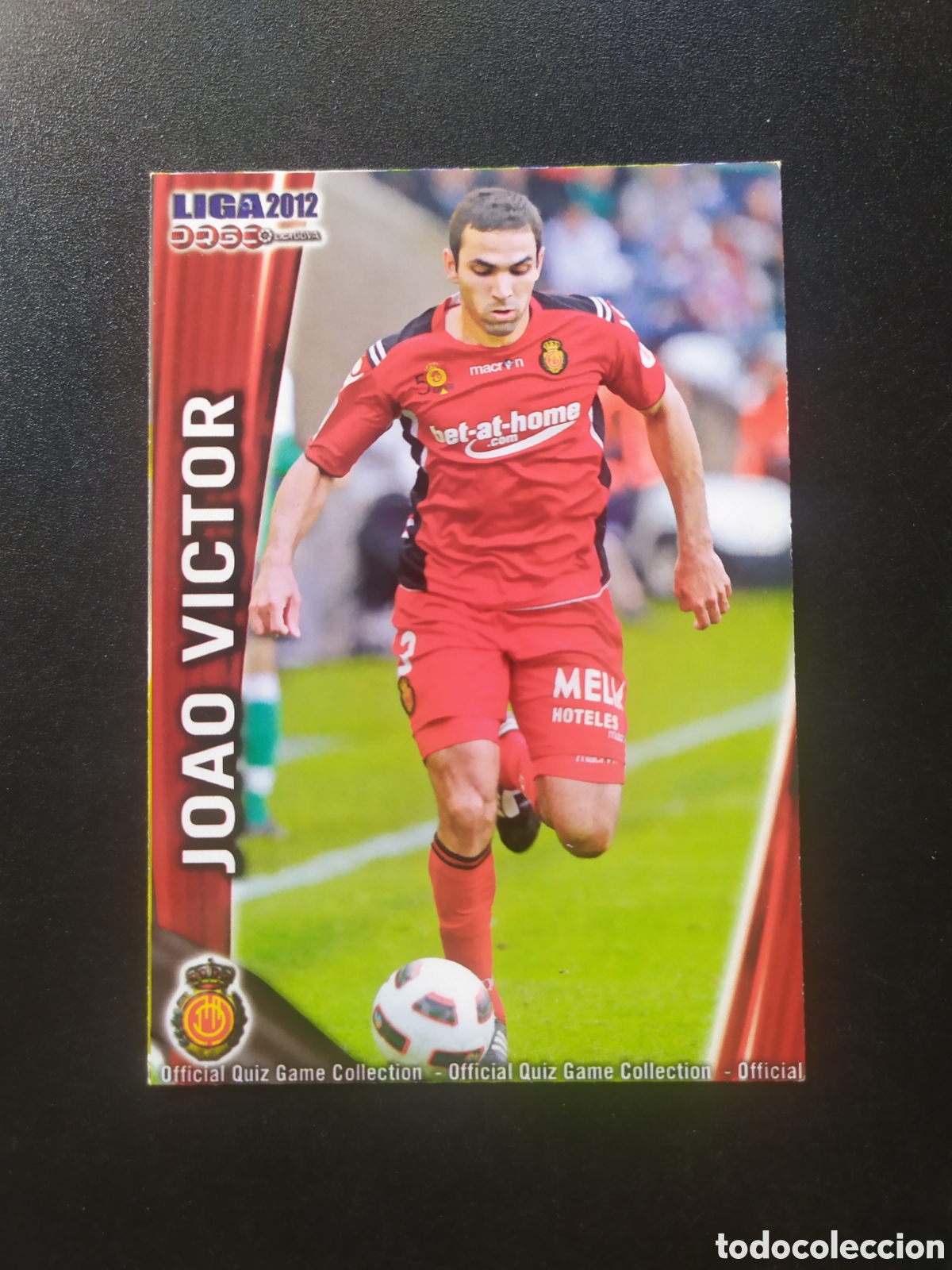 Cromos de f&uacute;tbol: Mundicromo fichas Liga 2011 2012 11 12 Joao Victor n&deg; 443 Mallorca