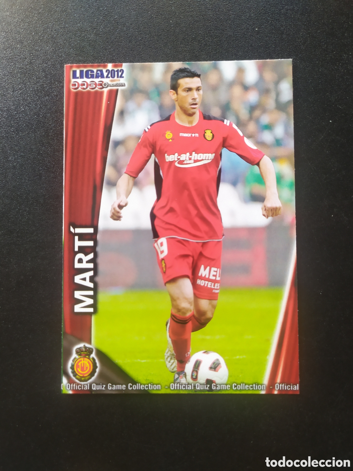 Fu&szlig;ball-Sticker: Mundicromo fichas Liga 2011 2012 11 12 Marti n&deg; 444 Mallorca