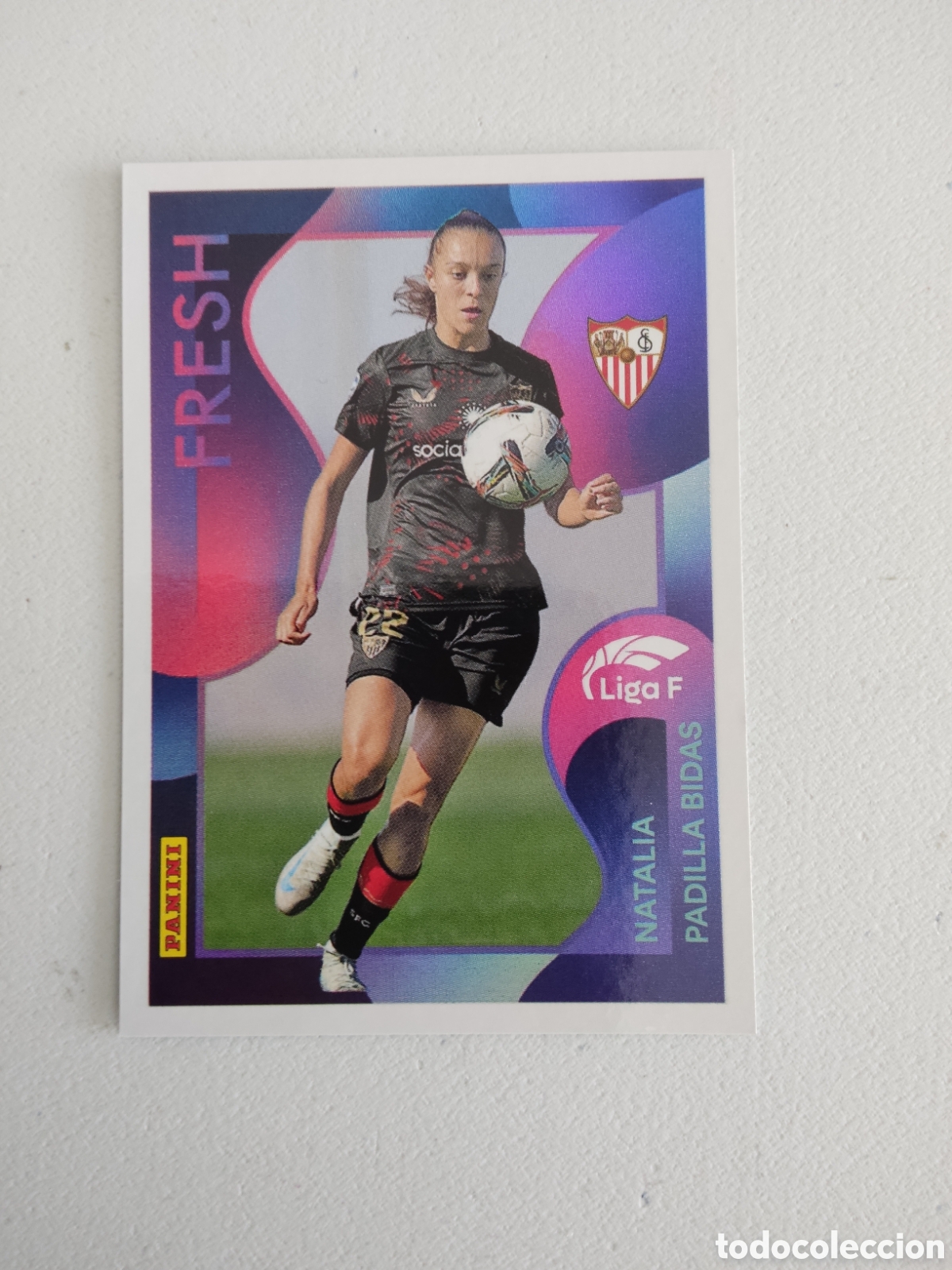 Cromos de f&uacute;tbol: 379 NATALIA PADILLA BIDAS FRESH SEVILLA LIGA F 2024 2025