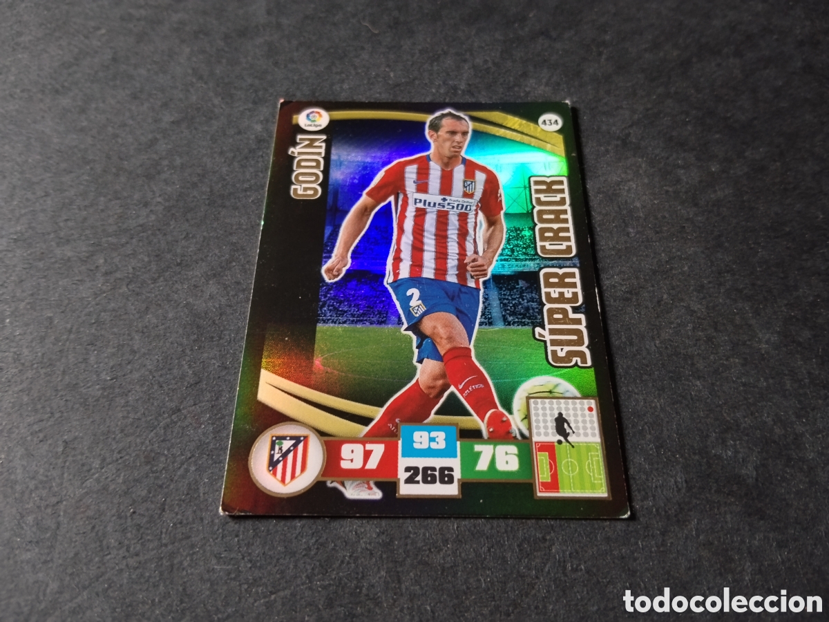 Cromos de f&uacute;tbol: Cromo futbol,godin Atl&eacute;tico de Madrid