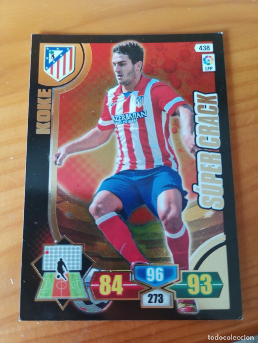Cromos de f&uacute;tbol: Adrenalyn 2013 2014 13 14 panini Koke super crack n&deg; 438 Atl&eacute;tico Madrid