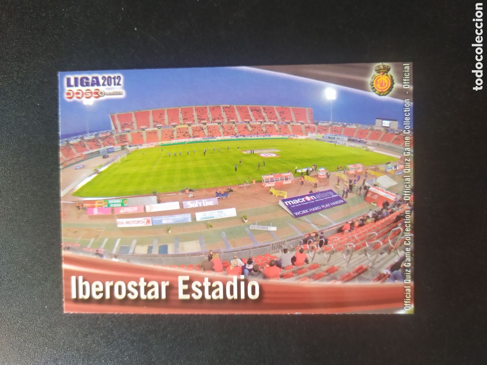 Cromos de f&uacute;tbol: Mundicromo fichas Liga 2011 2012 11 12 Iberostar Estadio mate n&deg; 434 Mallorca