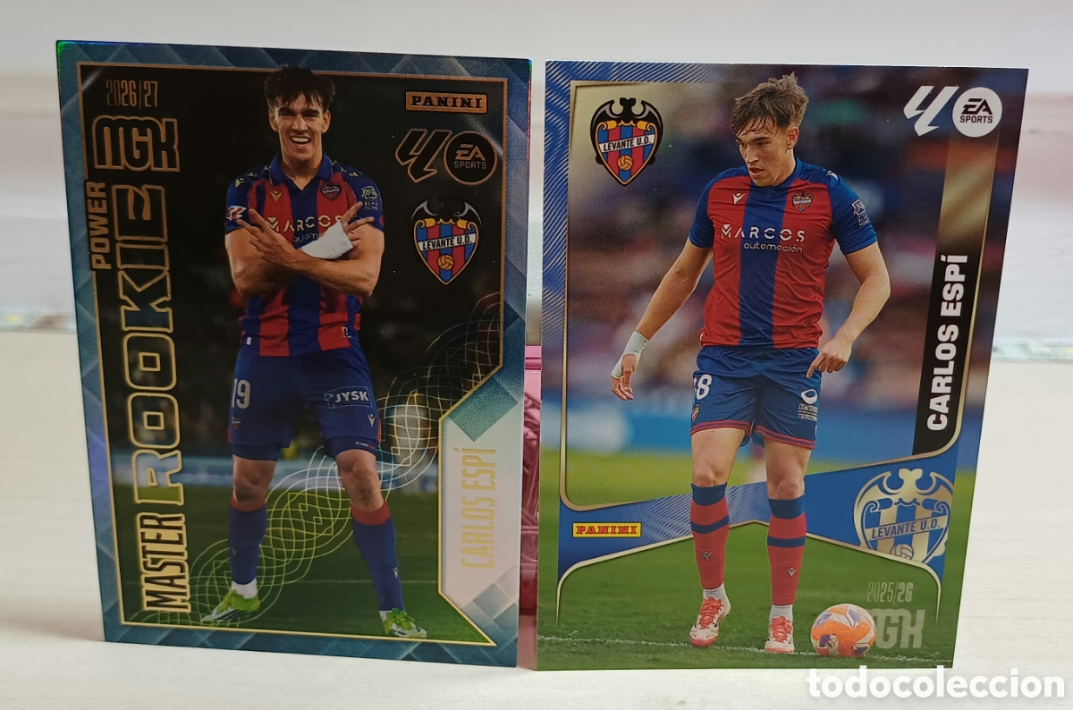 Cromos de f&uacute;tbol: Carlos Esp&iacute; Rookie MGK