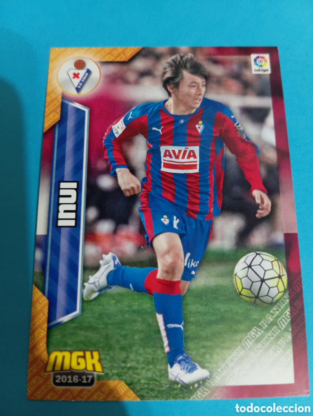 Cromos de f&uacute;tbol: Inui Eibar n&deg;205 / PANINI MEGACRACKS 2016/2017