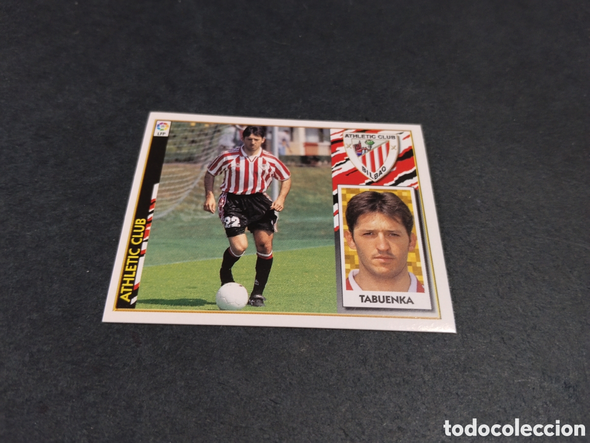 Cromos de f&uacute;tbol: Cromo futbol 97-98 Tabuenka, Atletic de Bilbao