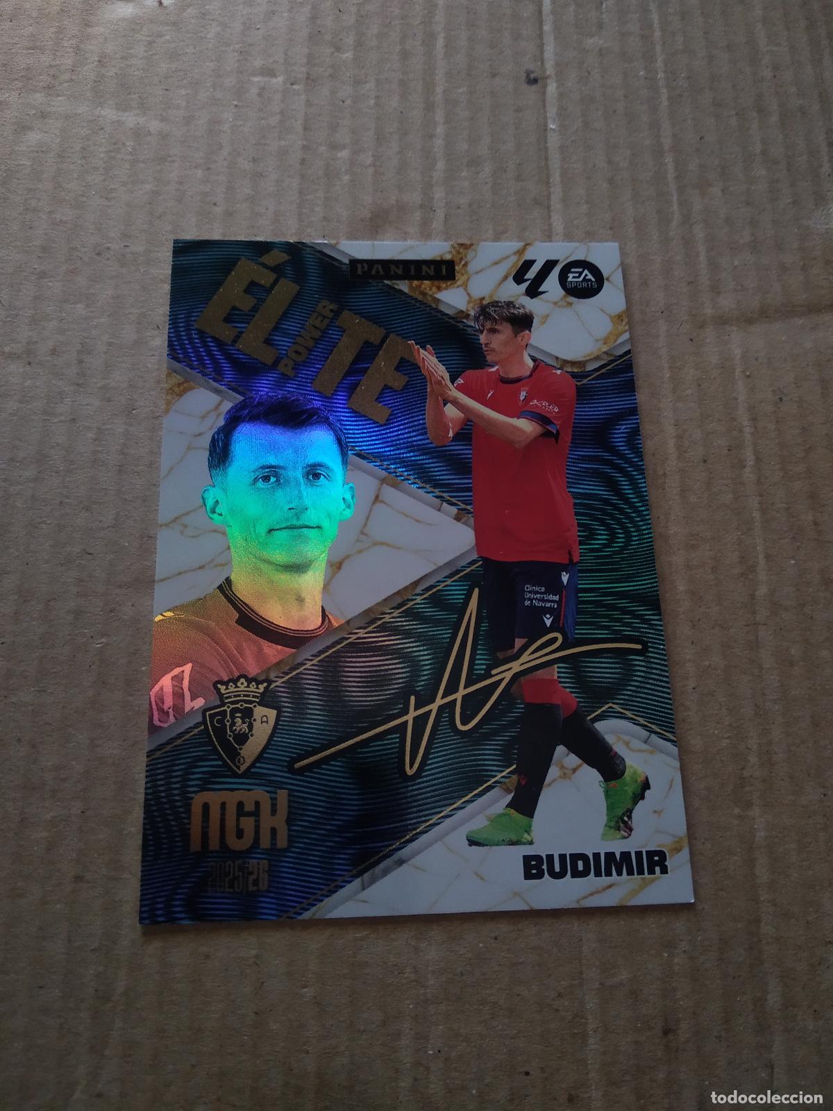 Cromos de f&uacute;tbol: P2 ANTE BUDIMIR OSASUNA CROMO FUTBOL PANINI LIGA MGKS 25-26 MEGACRACKS 2025-2026