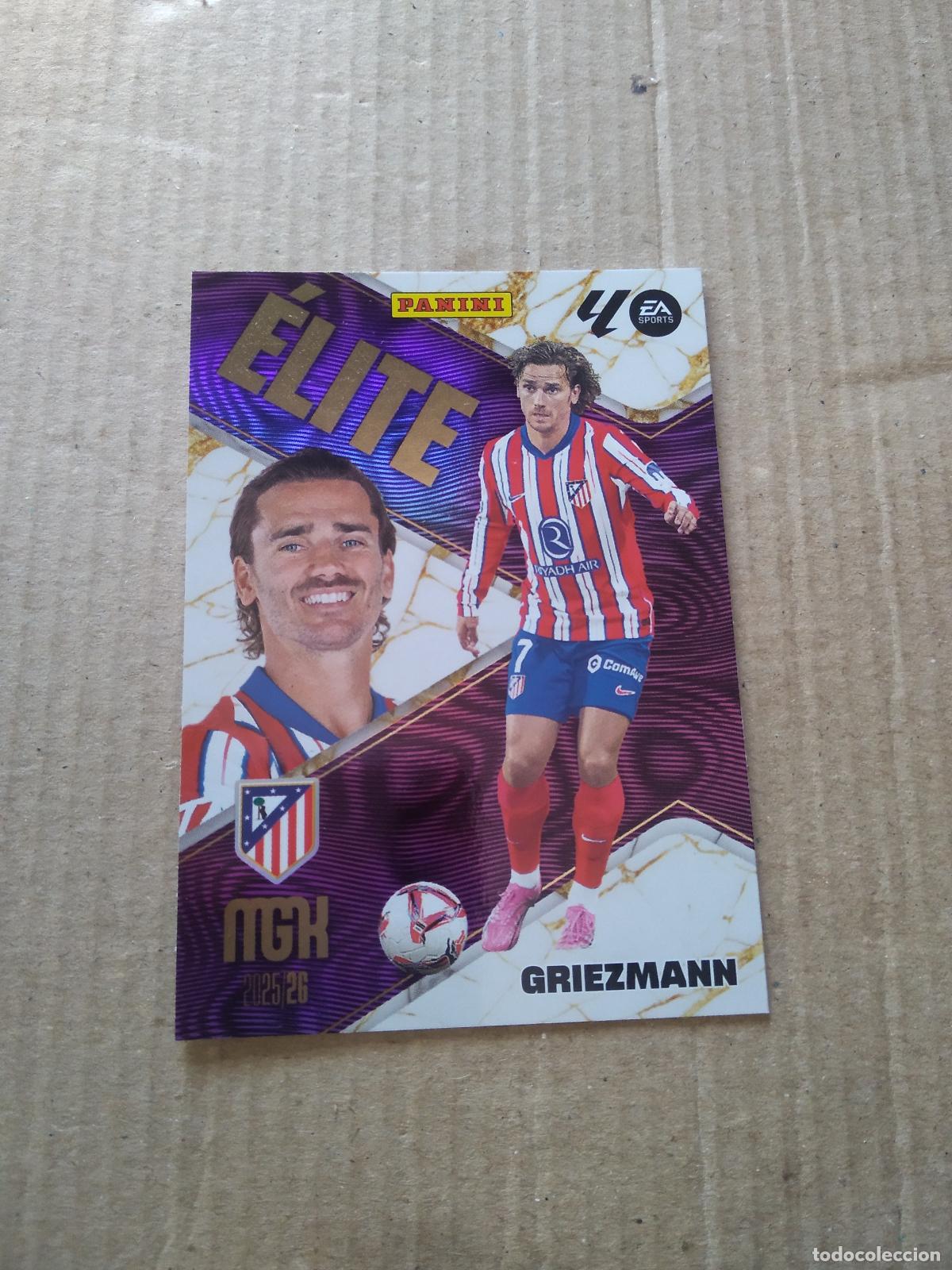Cromos de f&uacute;tbol: 6 GRIEZMANN ATLETICO DE MADRID CROMO FUTBOL PANINI LIGA MGKS 25-26 MEGACRACKS 2025-2026