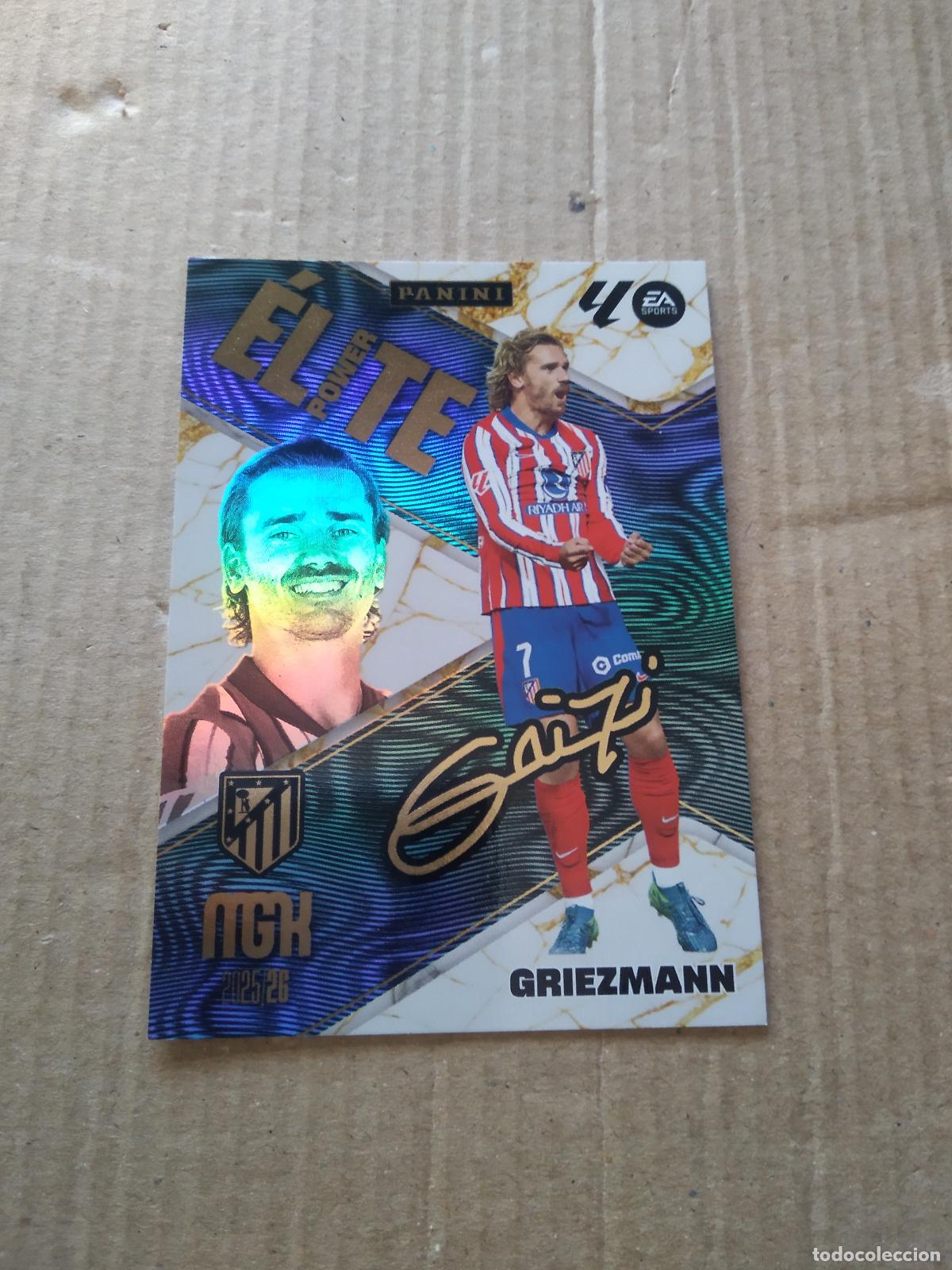 Cromos de f&uacute;tbol: P6 GRIEZMANN ATLETICO DE MADRID CROMO FUTBOL PANINI LIGA MGKS 25-26 MEGACRACKS 2025-2026