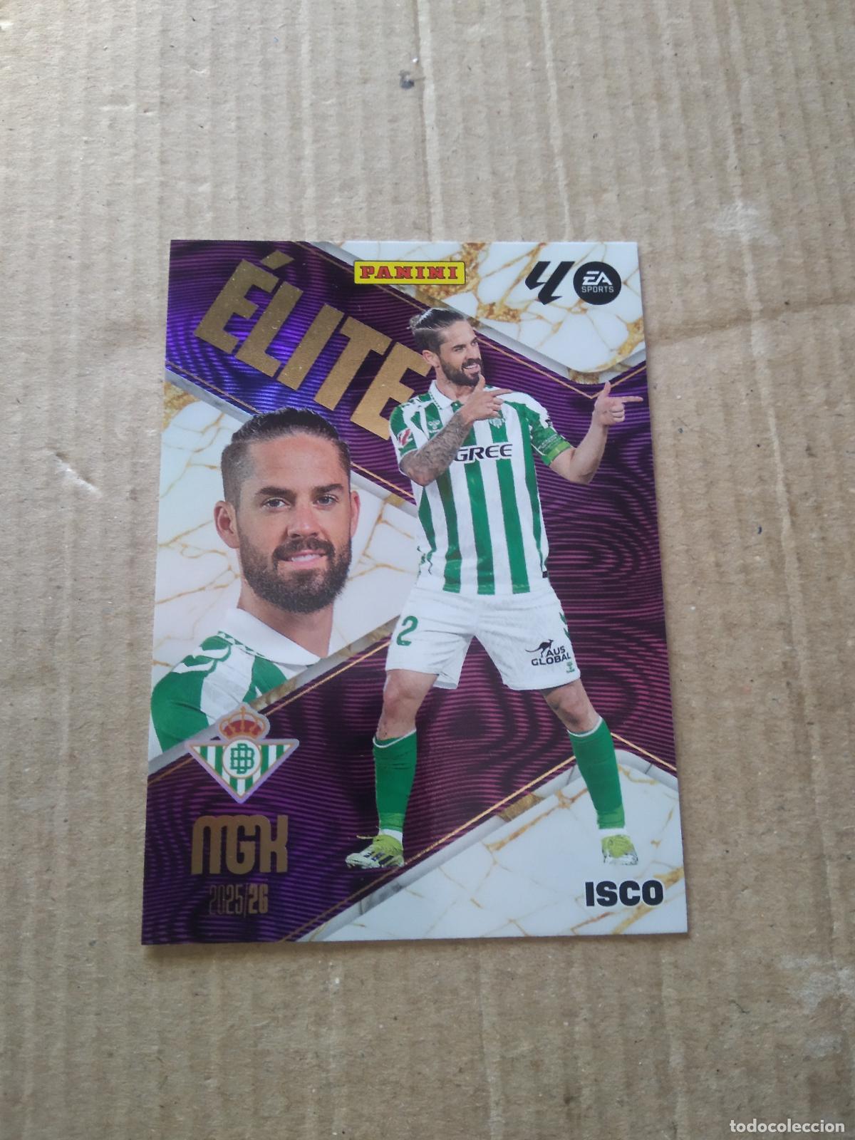 Cromos de f&uacute;tbol: 7 ISCO BETIS CROMO FUTBOL PANINI LIGA MGKS 25-26 MEGACRACKS 2025-2026
