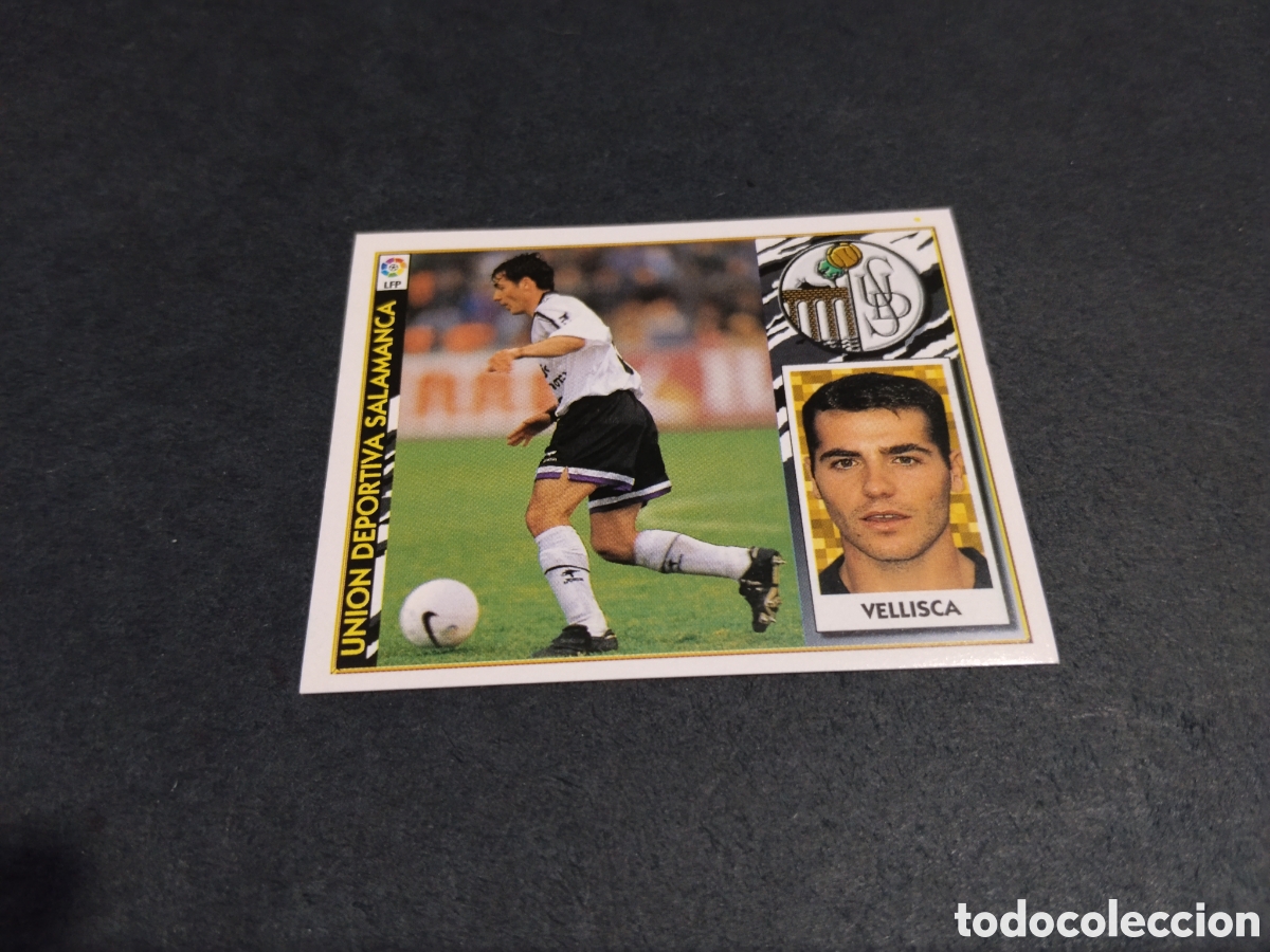 Cromos de f&uacute;tbol: Cromo futbol 97-98 Vellisca, Salamanca