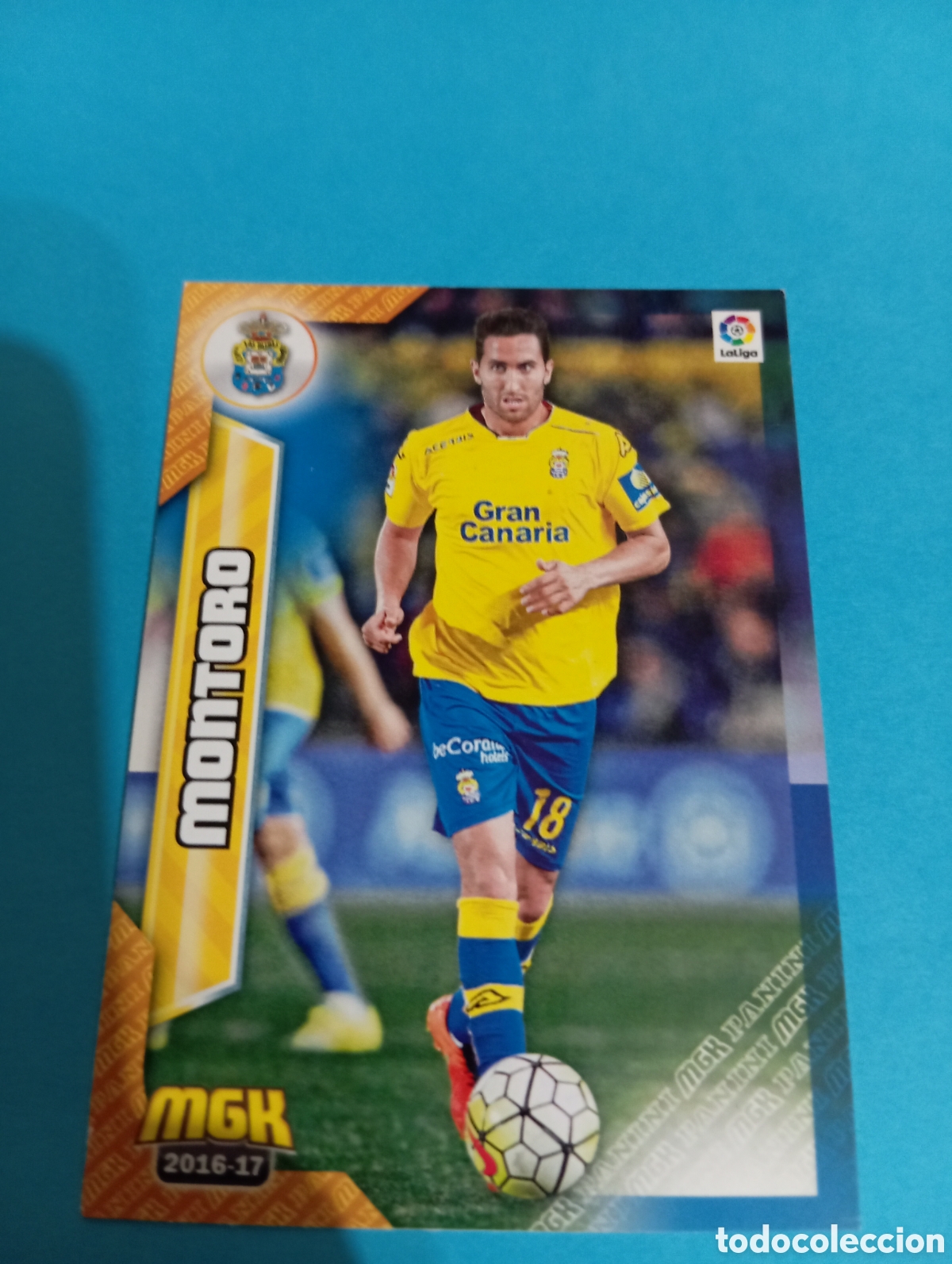 Cromos de f&uacute;tbol: Montoro Las Palmas n&deg;285 / PANINI MEGACRACKS 2016/2017