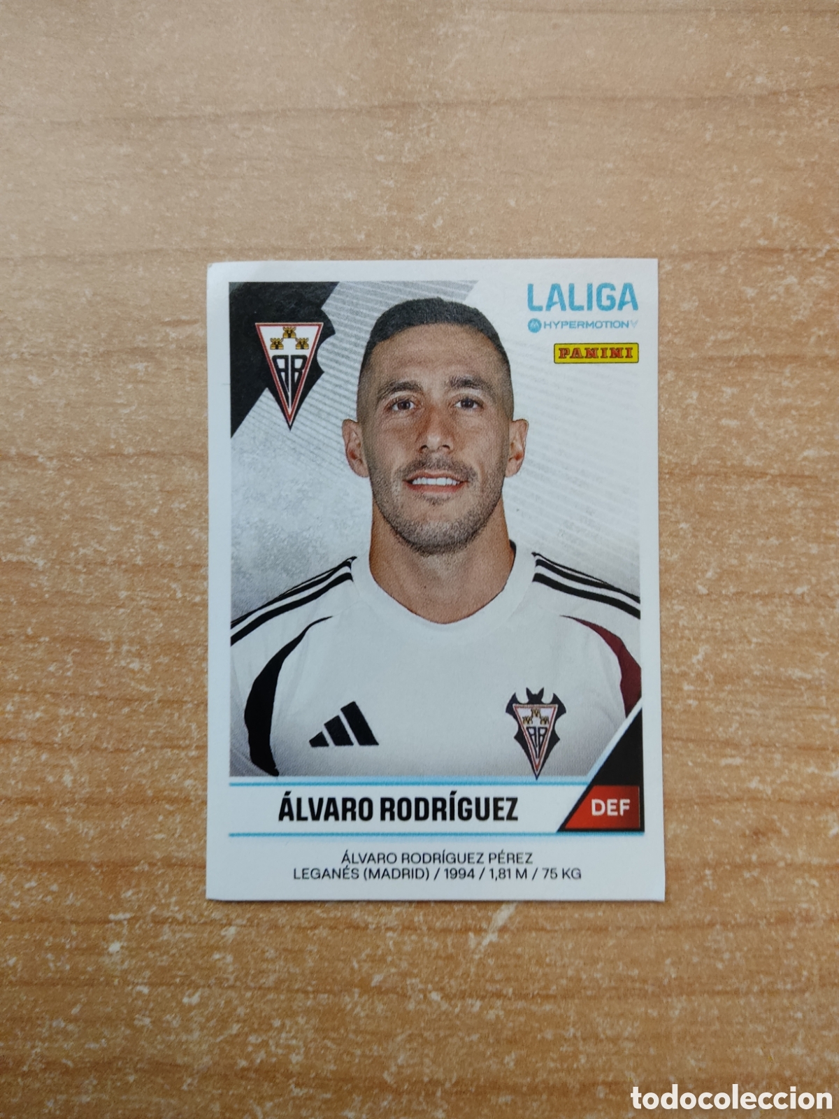 Cromos de f&uacute;tbol: 6 A ALVARO RODRIGUEZ ALBACETE LIGA HYPERMOTION 2024 2025