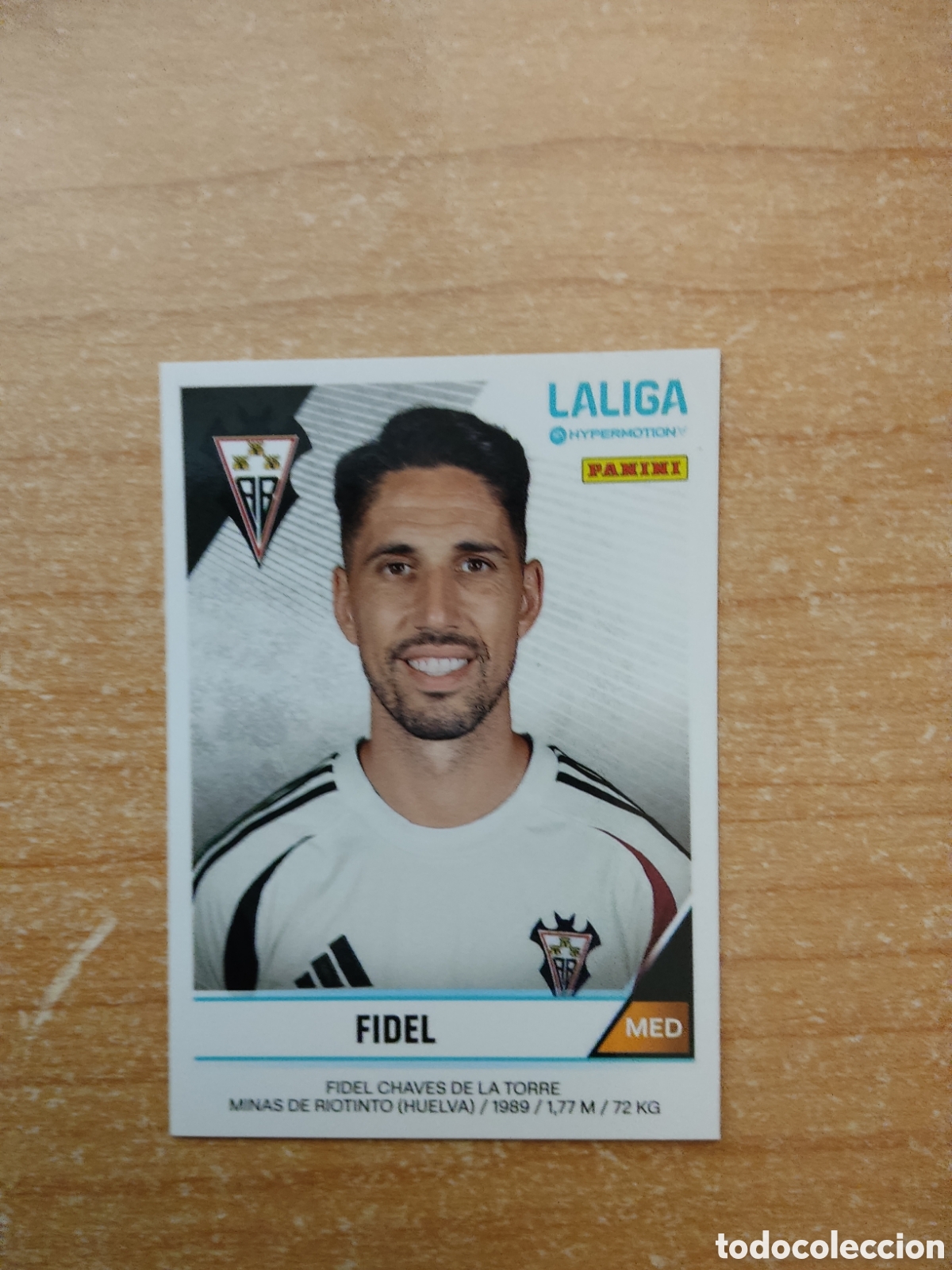 Cromos de f&uacute;tbol: 15 FIDEL ALBACETE LIGA HYPERMOTION 2024 2025