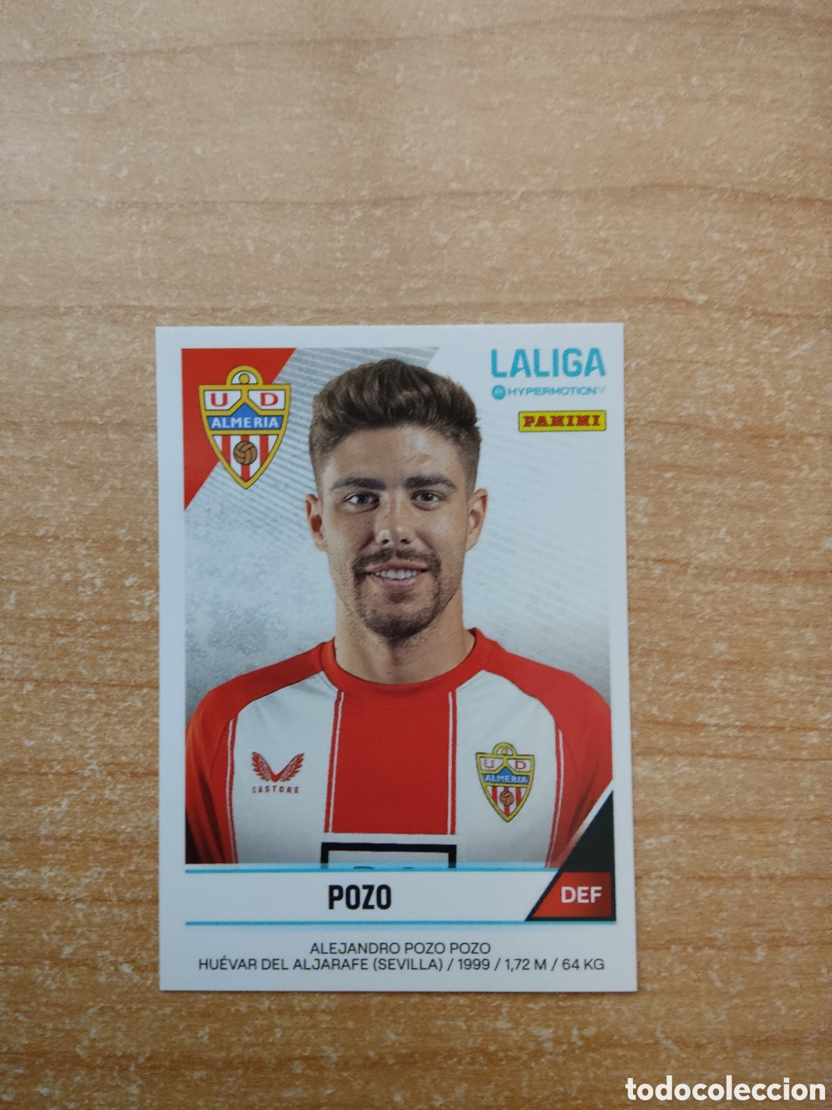 Cromos de f&uacute;tbol: 26 A POZO ALMERIA LIGA HYPERMOTION 2024 2025