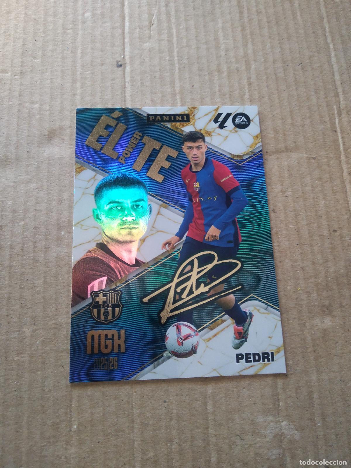 Cromos de f&uacute;tbol: P15 PEDRI BARCELONA BAR&Ccedil;A CROMO FUTBOL PANINI LIGA MGKS 25-26 MEGACRACKS 2025-2026