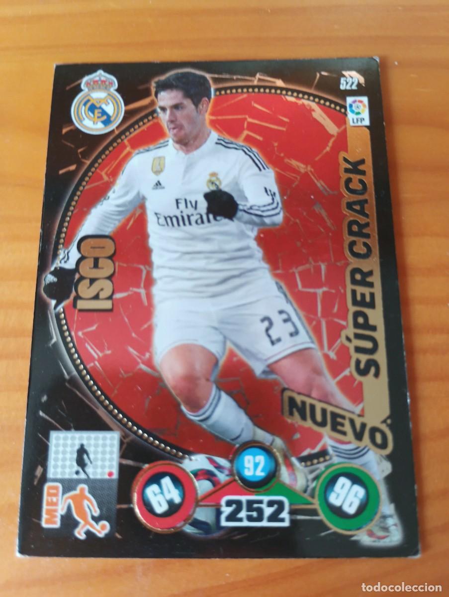 Cromos de f&uacute;tbol: S&uacute;per crack 522 ISCO Adrenalyn 2014-15