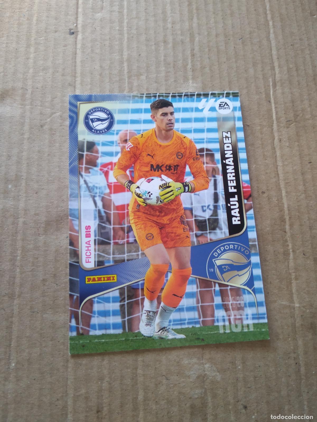 Cromos de f&uacute;tbol: 21 BIS RAUL FERNANDEZ ALAVES CROMO FUTBOL PANINI LIGA MGKS 25-26 MEGACRACKS 2025-2026