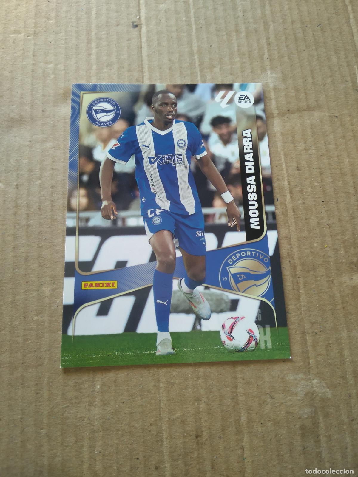 Cromos de f&uacute;tbol: 23 MOUSSA DIARRA ALAVES CROMO FUTBOL PANINI LIGA MGKS 25-26 MEGACRACKS 2025-2026