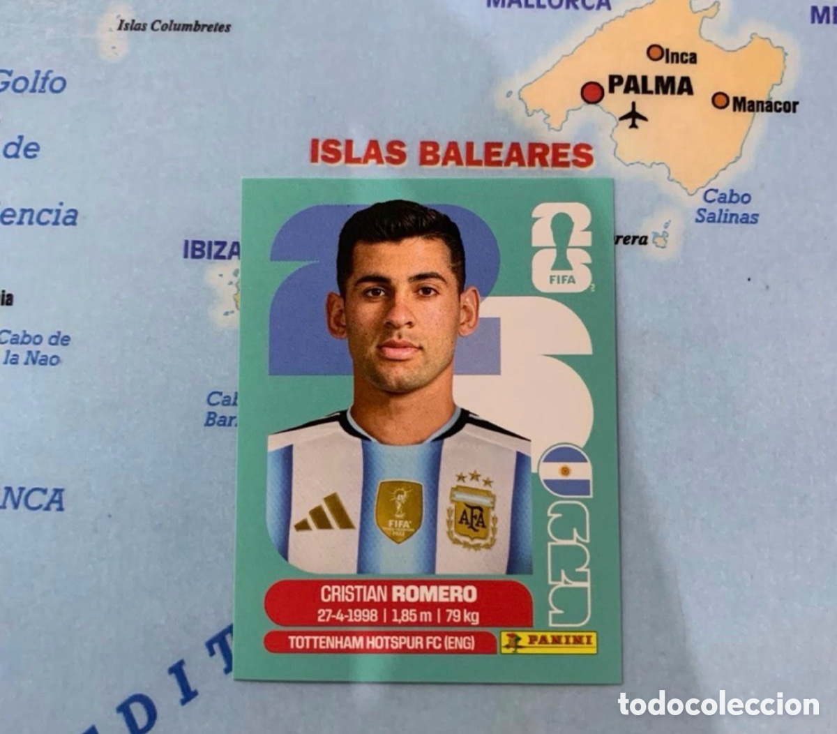 Cromos de f&uacute;tbol: Argentina n&uacute;mero 4 cromo panini Mundial Fifa World Cup 2026