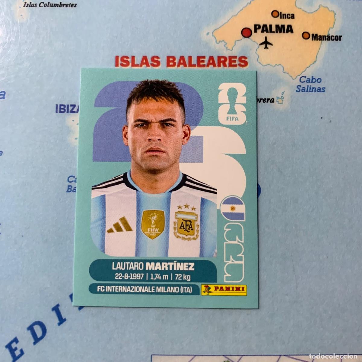 Cromos de f&uacute;tbol: Argentina n&uacute;mero 18 cromo panini Mundial Fifa World Cup 2026