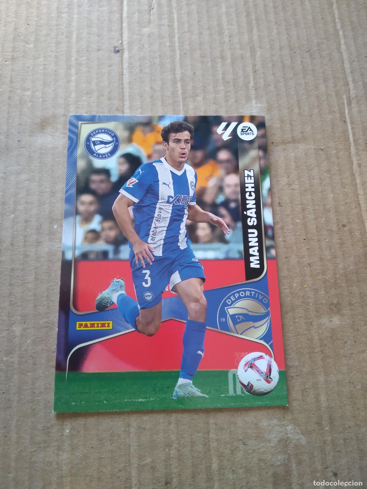 Cromos de f&uacute;tbol: 26 MANU SANCHEZ ALAVES CROMO FUTBOL PANINI LIGA MGKS 25-26 MEGACRACKS 2025-2026