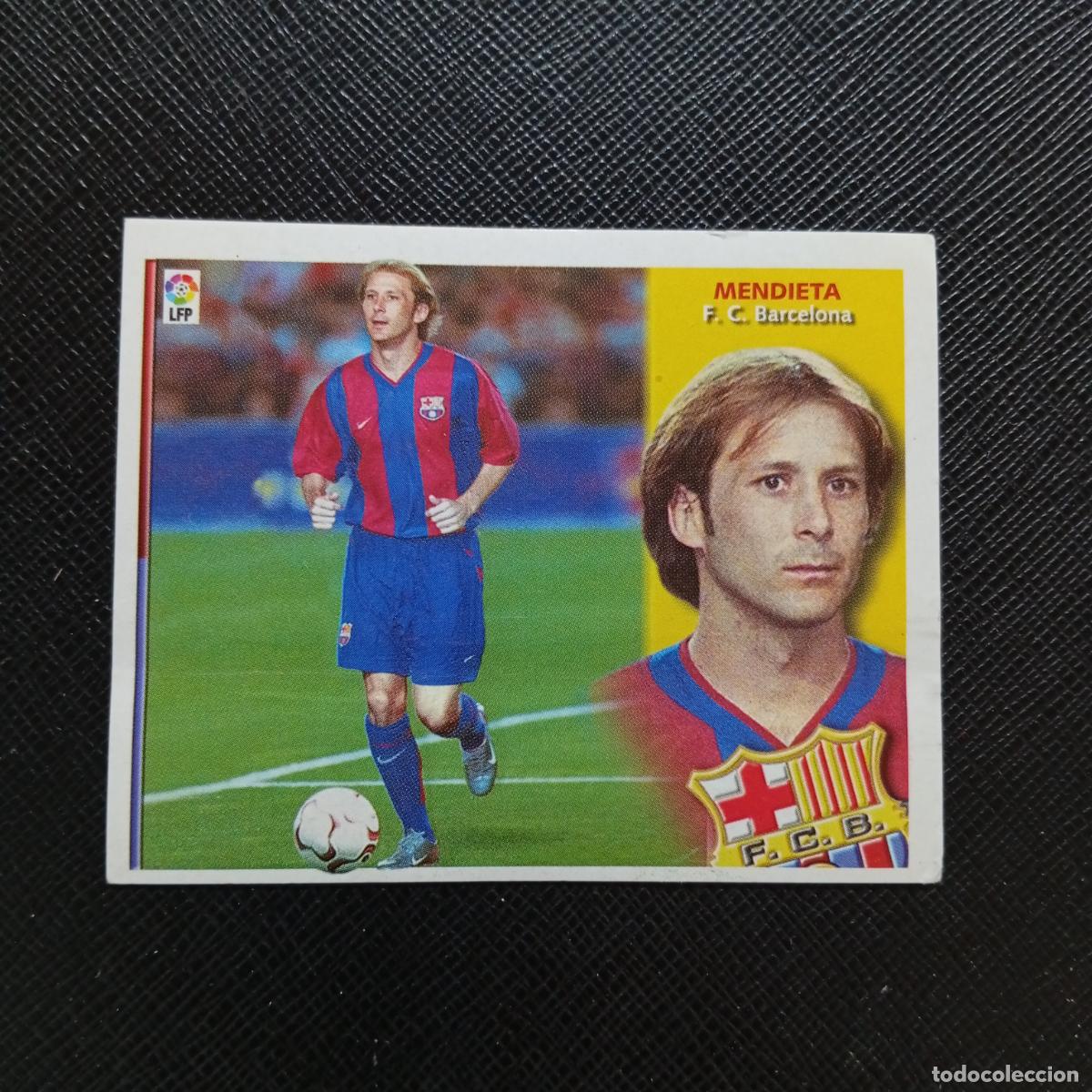 Cromos de f&uacute;tbol: MENDIETA BARCELONA ESTE 2002 2003 CROMO FUTBOL 02 03 - SIN PEGAR - A75 PG417 - LEER - COLOCA